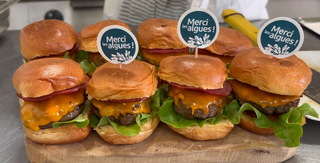 Assortiment de mini-burgers appétissants